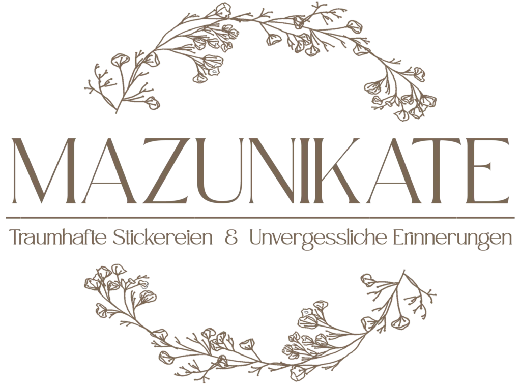MAZUnikate - Traumhafte Stickereien - Maike Zumbrock - Logo